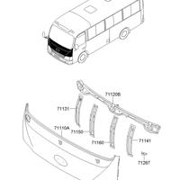 Деталь hyundai 7111158000