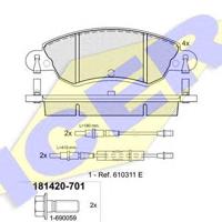 Деталь icer 181420701