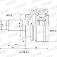 Деталь inko 303003