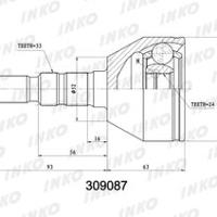 Деталь inko 309087