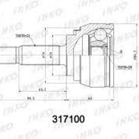 Деталь inko 317100