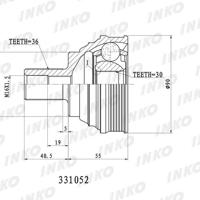 Деталь inko 331052