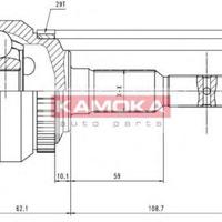 Деталь kamoka 6200