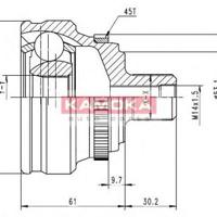 Деталь kamoka 6278