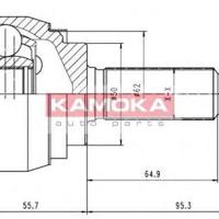 Деталь kamoka 6284