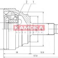 Деталь kamoka 6606