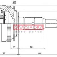 Деталь kamoka 6747