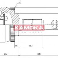 Деталь kamoka 7080