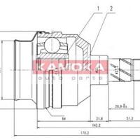 Деталь kamoka 8009