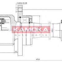 Деталь kamoka 8719