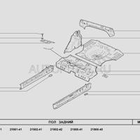 Деталь lada 21900510104000