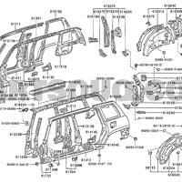 Деталь lexus 6130842900