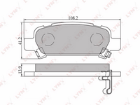 Деталь lynxauto bd7106