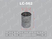 Деталь lynxauto lc562