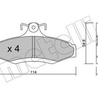 Деталь metelli 2203690