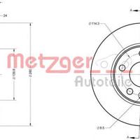 Деталь metzger 6110206