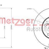 Деталь metzger 6110624