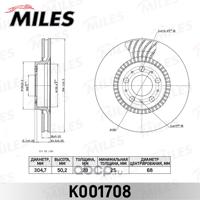 miles k001708