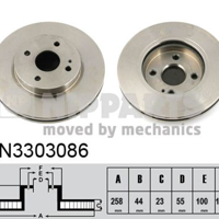 Деталь nipparts n3303086