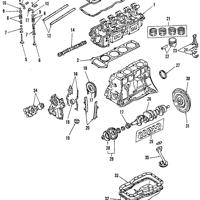 Деталь nissan 1211121000