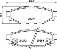 Деталь nisshinbo np7006