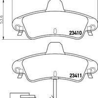 Деталь pagid t1537