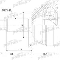 Деталь patron pcv1074