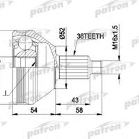 Деталь patron pcv1414