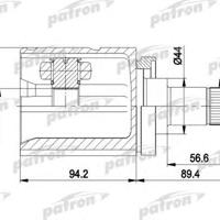 Деталь patron pcv5003