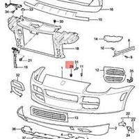 Деталь porsche 95550588700