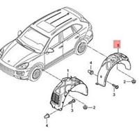 Деталь porsche 95850497201