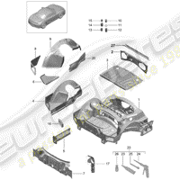 Деталь porsche 98157204300