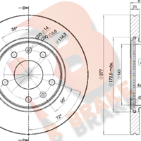 rbrake 78rbd21010