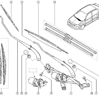 Деталь renault 7701063733