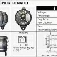 Деталь renault 7701351763