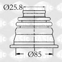 Деталь sasic 4003408