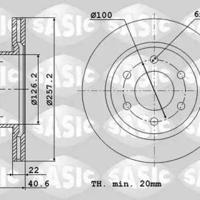 Деталь sasic 6106004