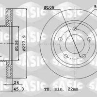 Деталь sasic 6106012