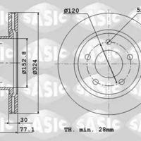 Деталь sasic 6106047