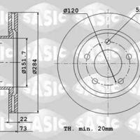 Деталь sasic 6106048