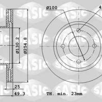 Деталь sasic 6106059