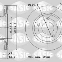 Деталь sasic 6106064