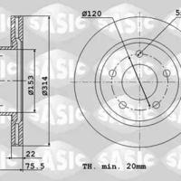 Деталь sasic 6106090