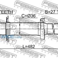 Деталь ssangyong 4131034030