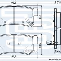 Деталь starke 178510