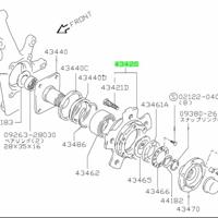 Деталь suzuki 4342051861