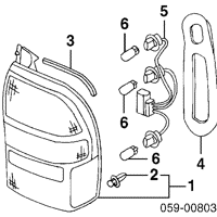 Деталь suzuki 947112191