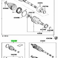 Деталь toyota 0442752890