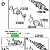 Деталь toyota 0443728060