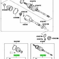 Деталь toyota 0443730130